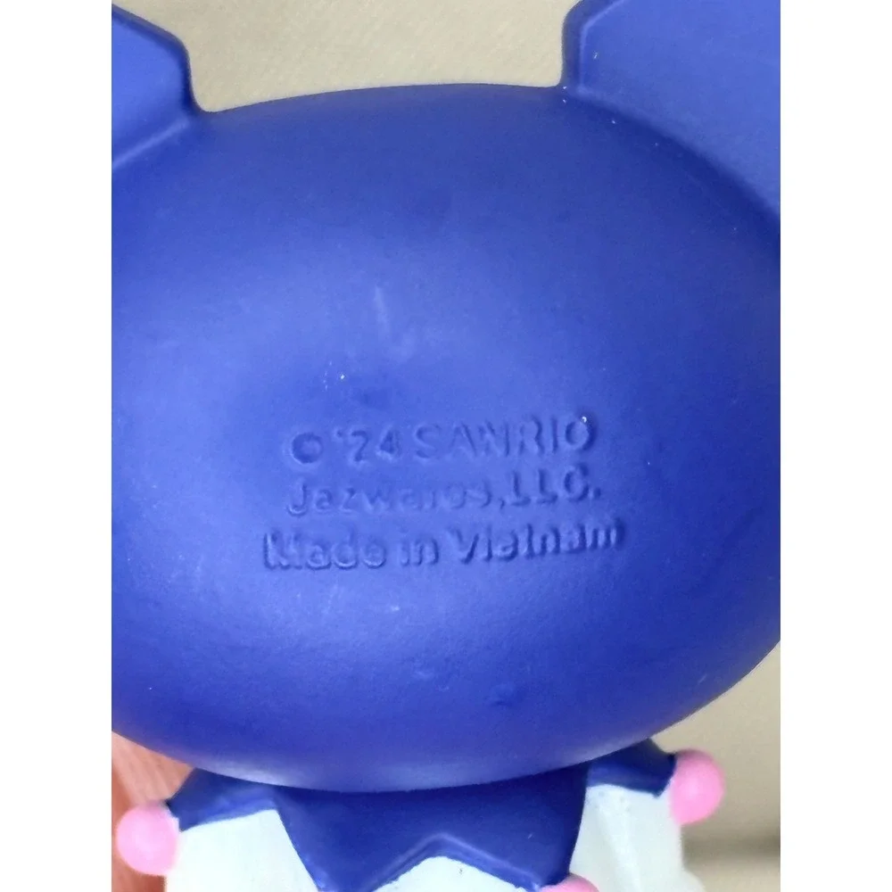 Sanrio Kuromi Jazwares Vinyl Figure Winking 2024 Blue White Pink 2.75 Inch Toy